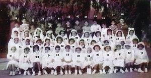 COMMUNIONS ORAN MARAVAL NOTRE DAME DE LOURDES 1952 N01